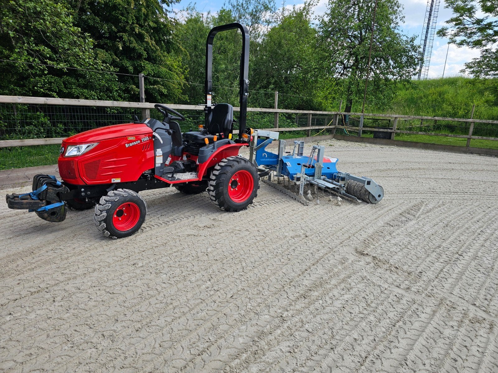 Branson 2505 H mini trekker (demo) + Floorcare one 1.80m, Overige merken, Gebruikt, Tot 2500, Ophalen of Verzenden
