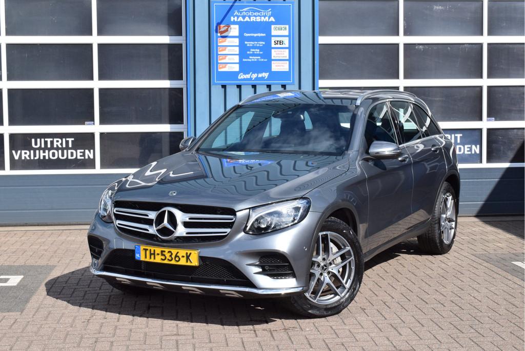 Mercedes-Benz GLC 250 4MATIC Premium AMG Automaat (bj 2018), Gebruikt, 4 cilinders, Origineel Nederlands, Vierwielaandrijving