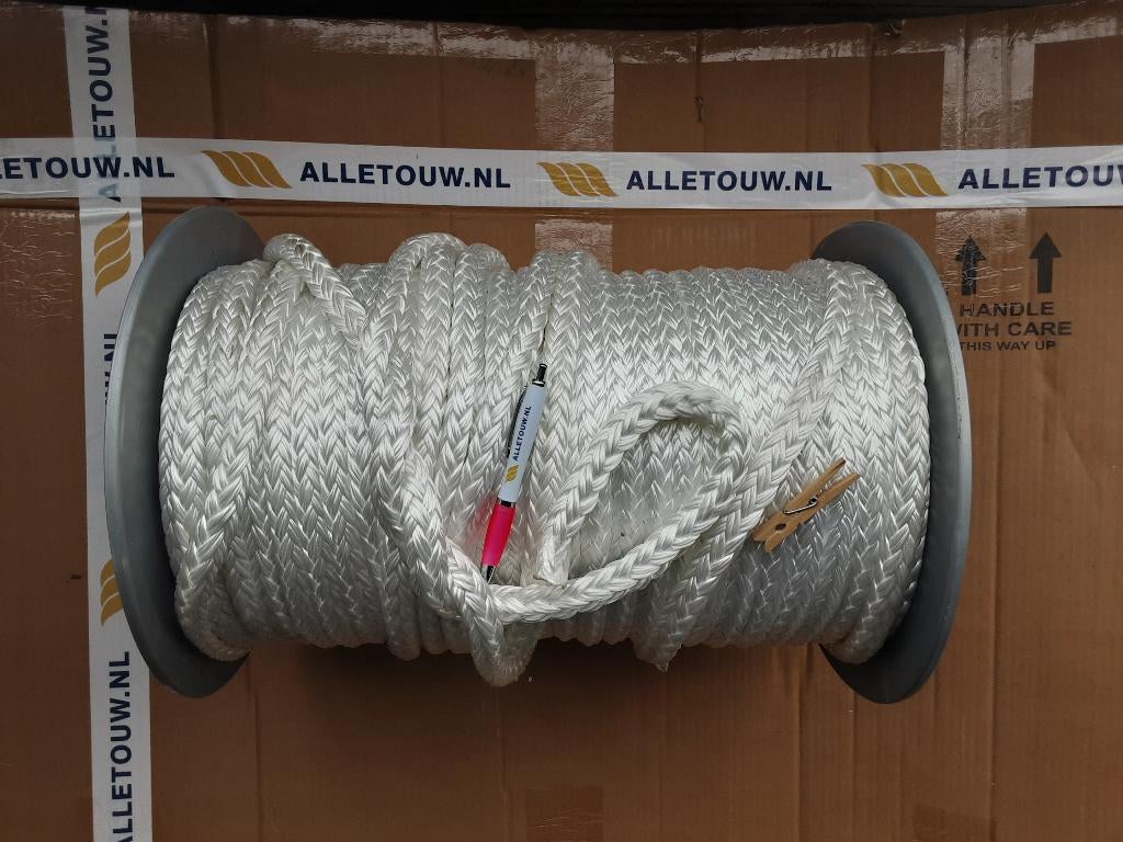 Los gevlochten polyestertouw 16mm holle kern, Ophalen of Verzenden