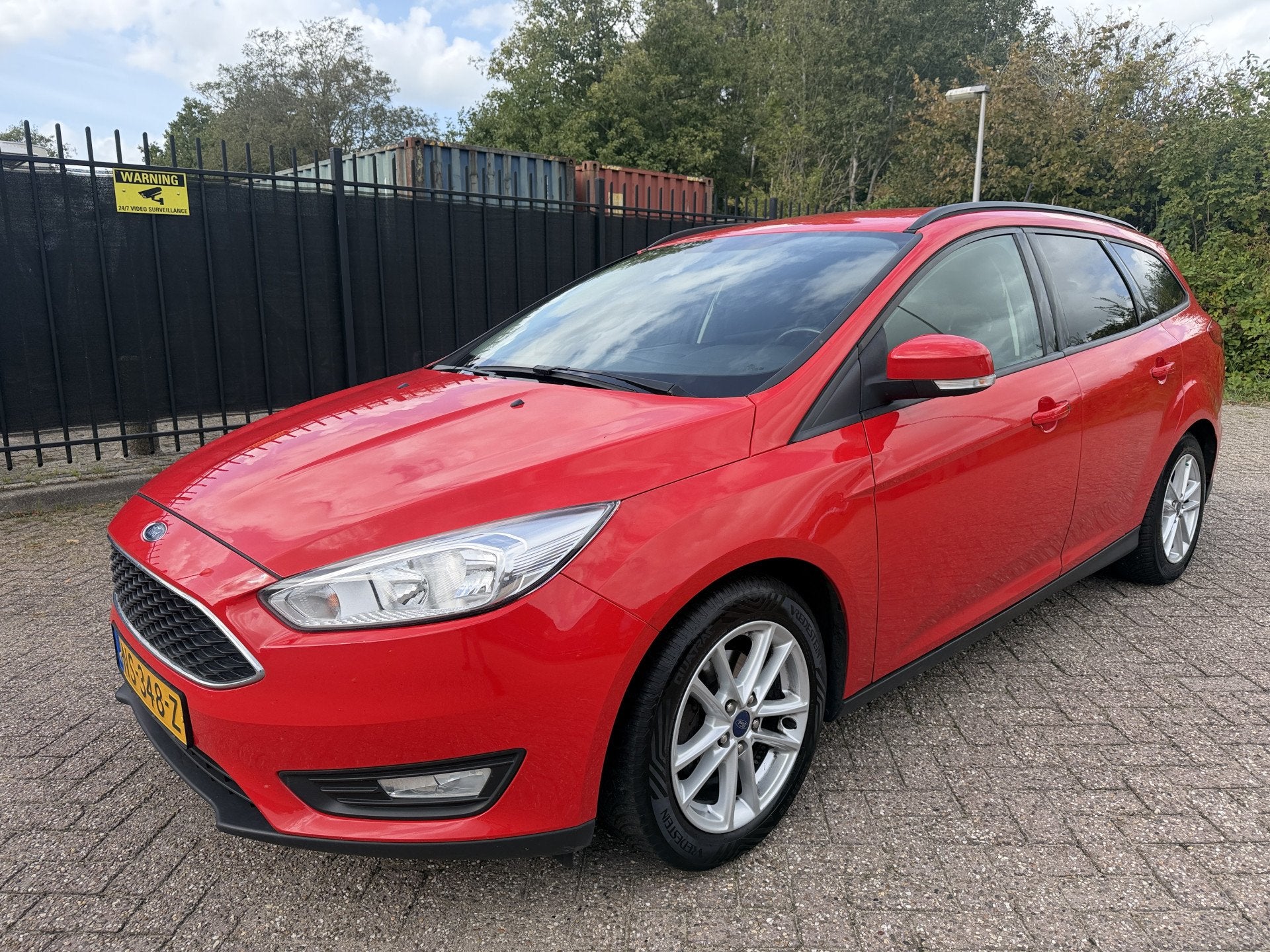 Ford FOCUS Wagon 1.0 Lease Edition Carplay/Navi/Cruise/PDC, Auto's, Stof, Gebruikt, Origineel Nederlands, Handgeschakeld