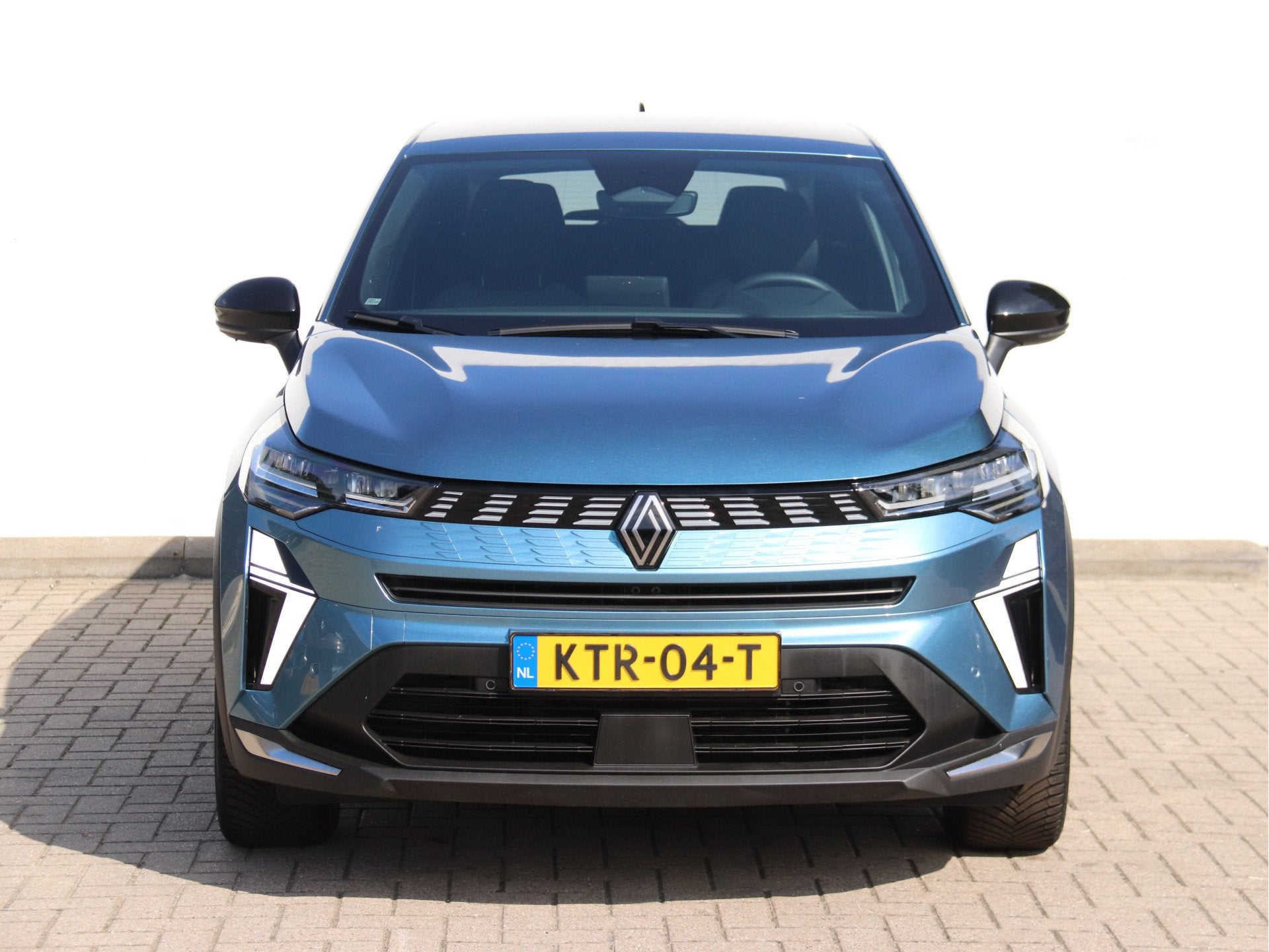 Renault Symbioz 1.8 E-Tech full hybrid 160 techno AUTOMAAT /, Auto's, Dealer onderhouden, 4 cilinders, Blauw, Leder en Stof