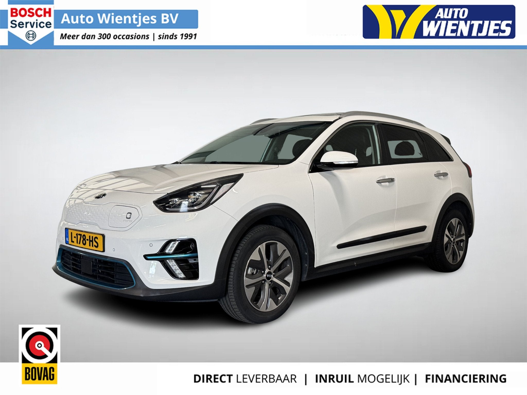 Kia e-Niro DynamicPlusLine 39kWh | SoH 99% | Navi | Camera |, Gebruikt, Origineel Nederlands, 1567 kg, 180 kWh