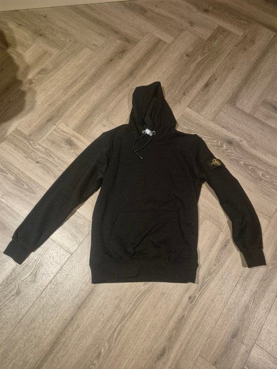 Nieuwe Zwarte Stone Island Hoodie Maat M, Ophalen of Verzenden, Nieuw, Stone Island