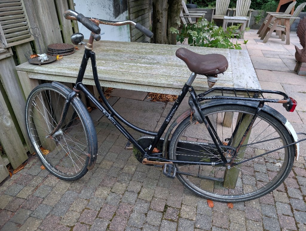 Opknap Oma-Fiets, Ophalen, Terugtraprem, Batavus, Gebruikt