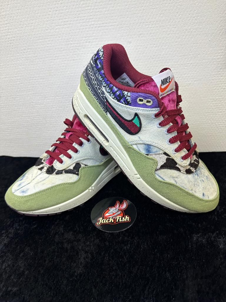 Nike air Max 1 Concepts Mellow - size 44, Nike air max, Overige kleuren, Ophalen of Verzenden, Sneakers of Gympen