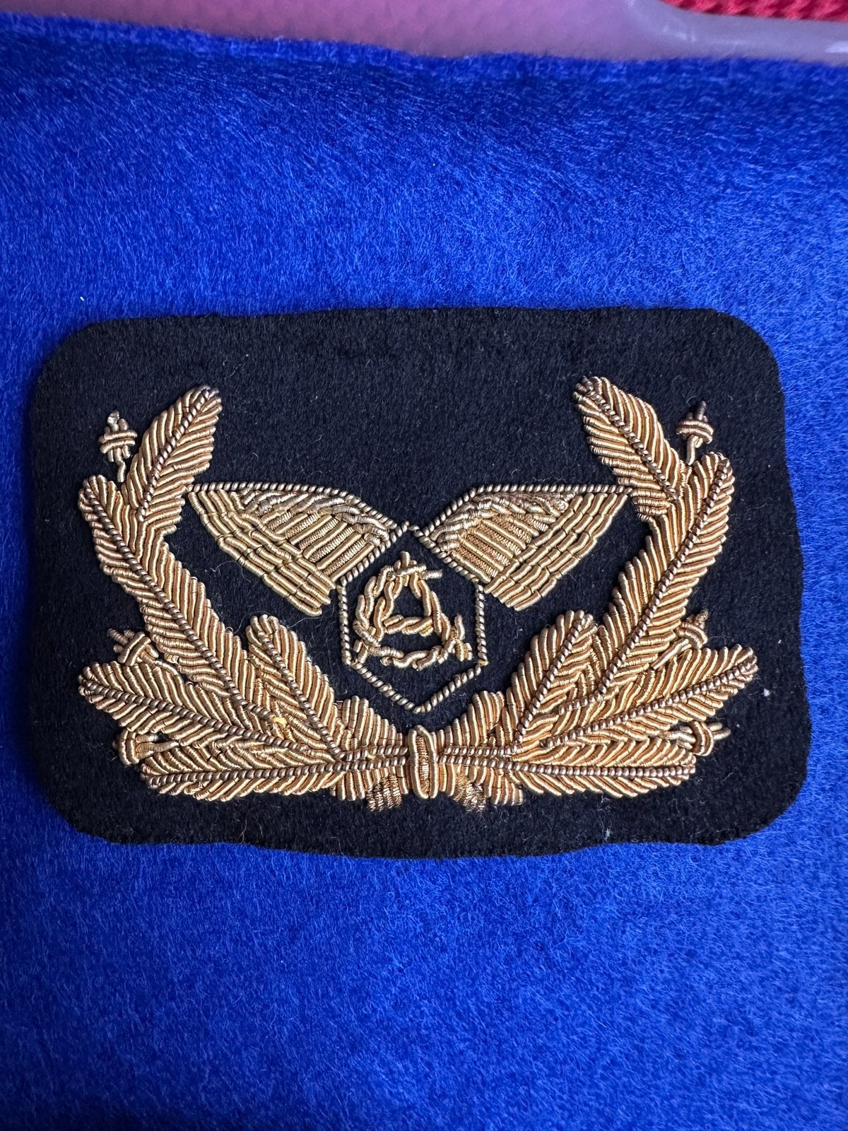 KLM embleem jaren 40/50 Air Ceylon, Ophalen of Verzenden, Gebruikt, Patch, Badge of Embleem