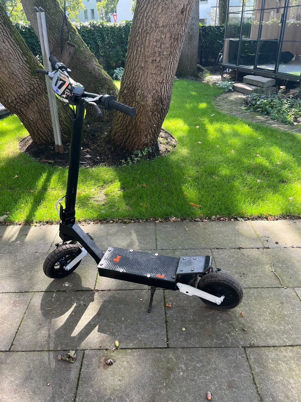 Kukirin G2 DGT Max 30km/h - 6 weken oud, custom decal!