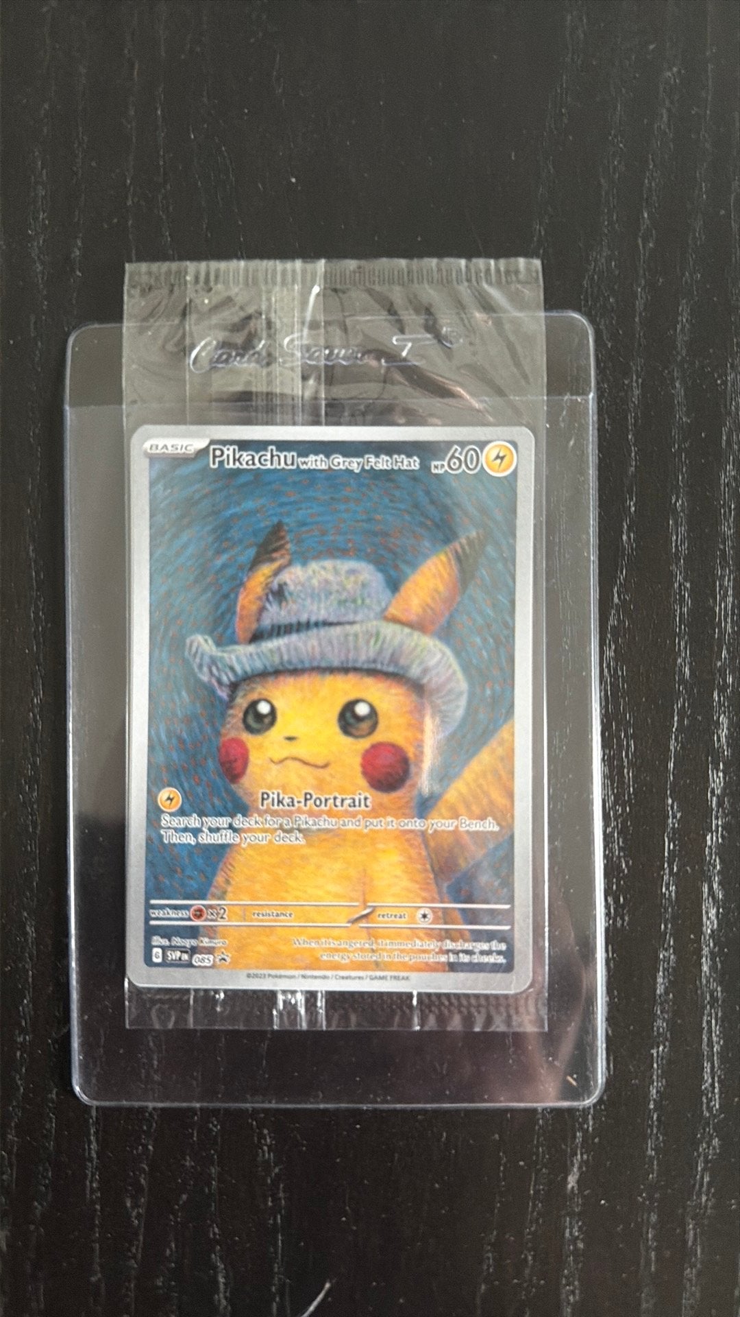 Pikachu Van Gogh - Sealed - Pokemon kaart, Ophalen of Verzenden, Zo goed als nieuw