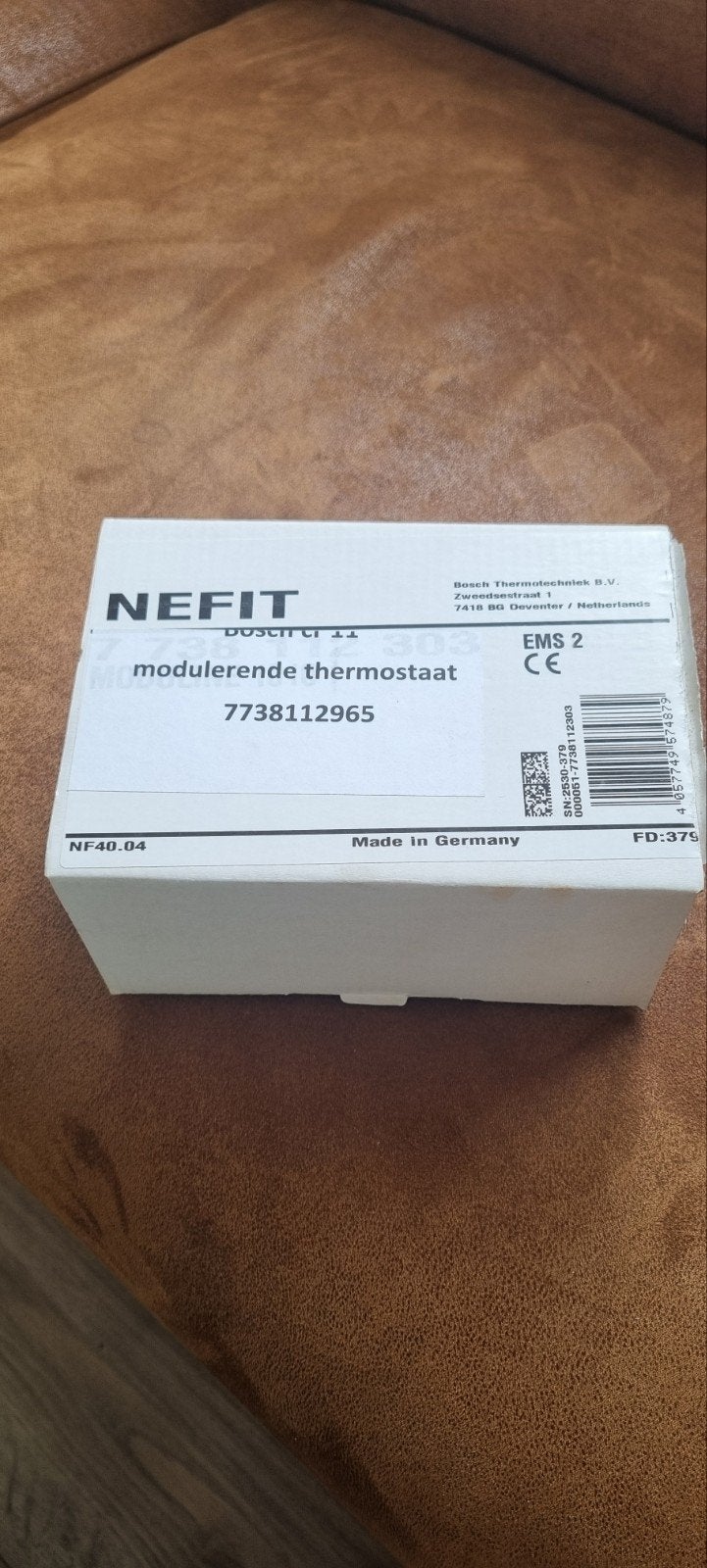 Nefit bosch thermostaat, Ophalen of Verzenden, Nieuw, Detector, Sensor of Melder