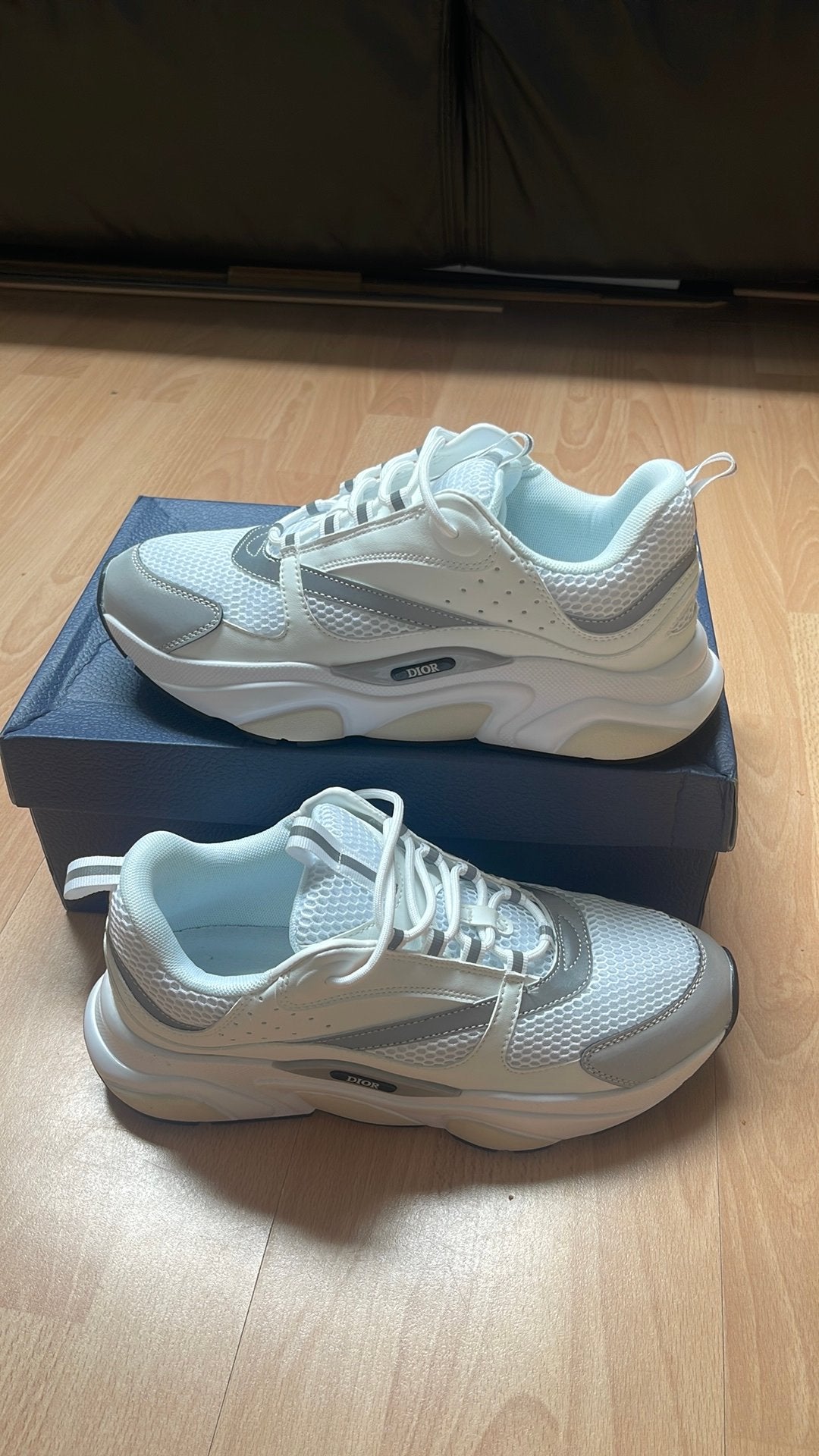 Dior B22 wit schoenen, Verzenden, Wit, Sneakers of Gympen, Zo goed als nieuw