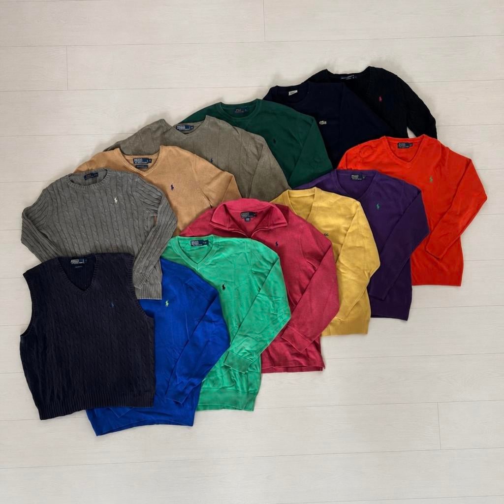 Ralph Lauren & Lacoste Truien | 13 stuks | Reseller opgelet, Ophalen of Verzenden, Zo goed als nieuw