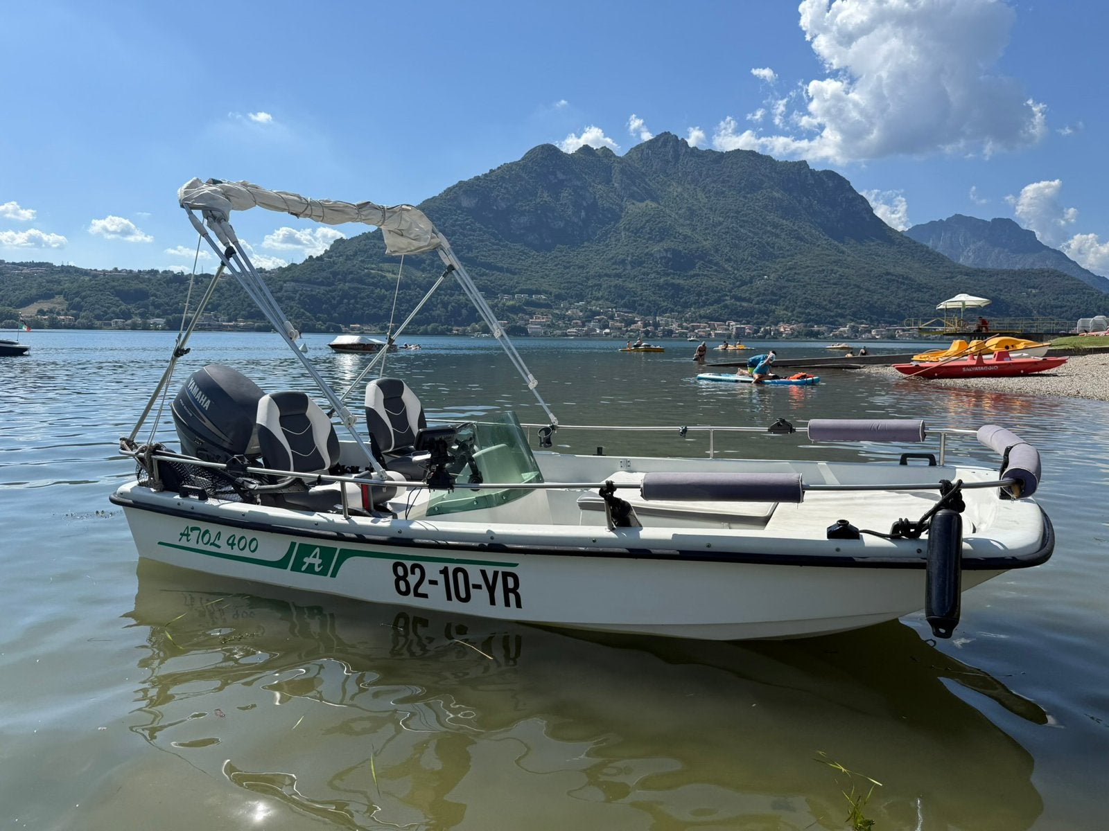 Prachtige console- /visboot Yamaha 25Pk 4t powertrim trailer, Watersport en Boten, Ophalen, Gebruikt, 4 m, 2 m