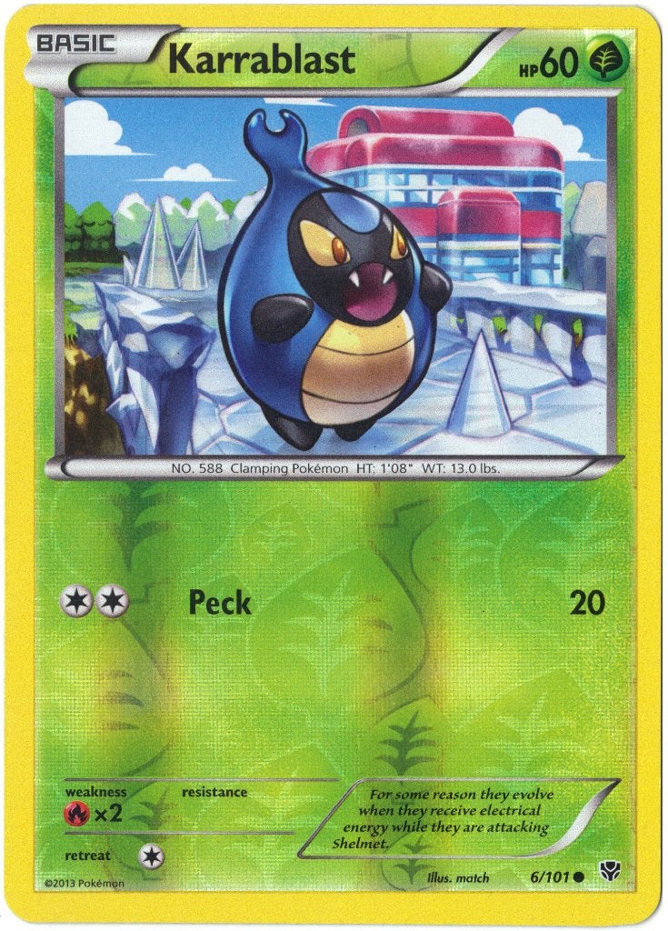 Plasma Blast,  Karrablast [reverse] 6/101, Verzenden, Nieuw, Losse kaart