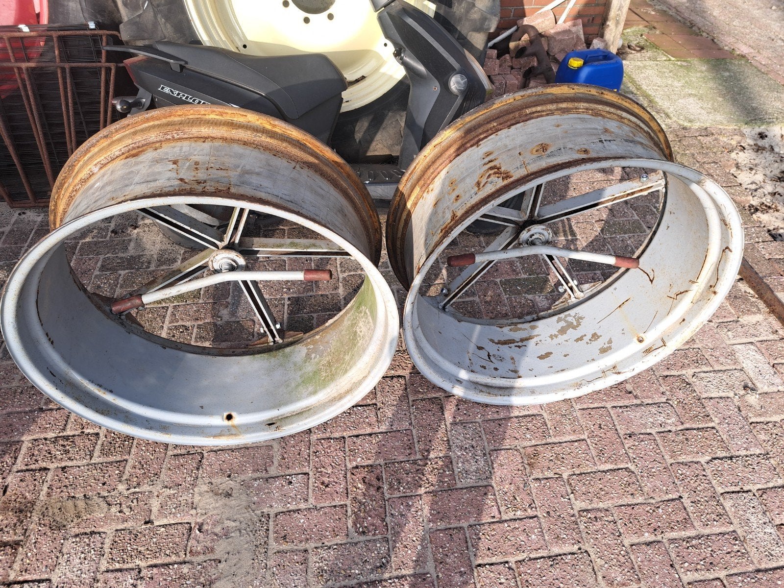 Cormick wiel ihc landbouw agrarisch tractor trekker Oldtimer, Ophalen of Verzenden