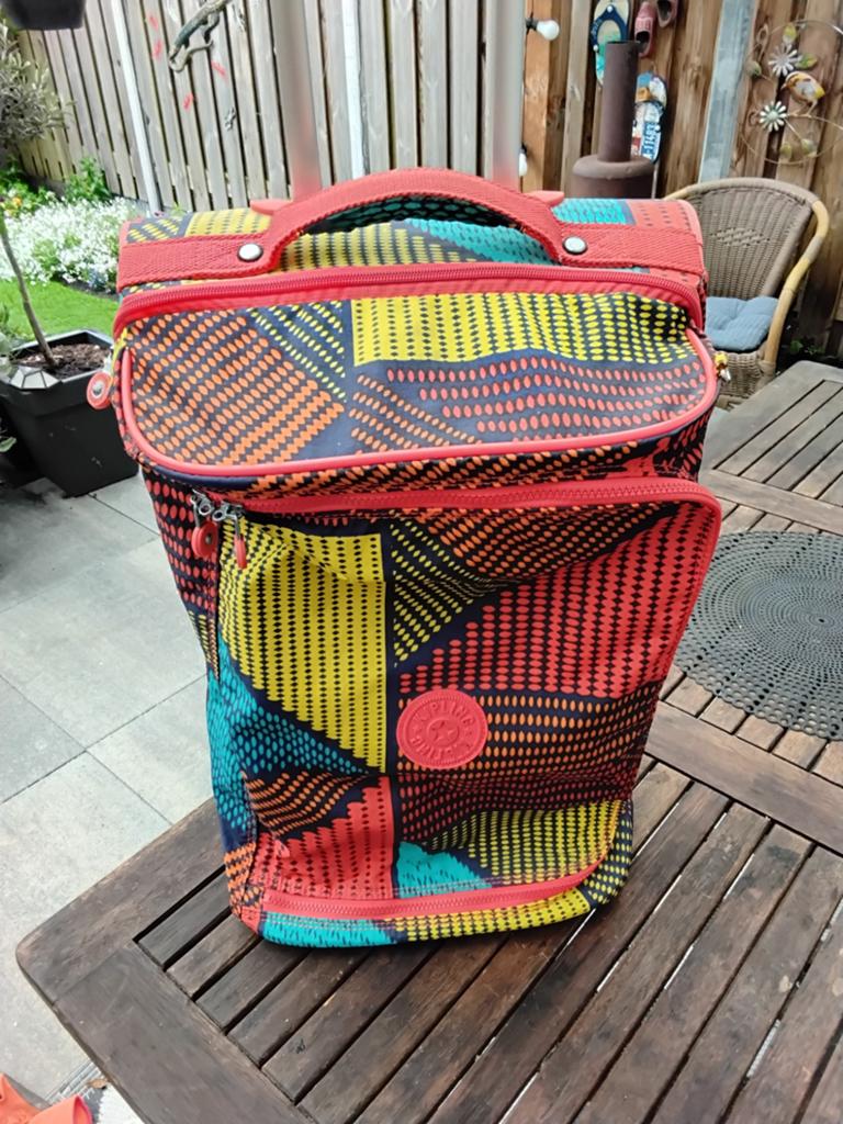 Kipling trolley, Ophalen of Verzenden, Zo goed als nieuw, 30 cm of meer, Wieltjes