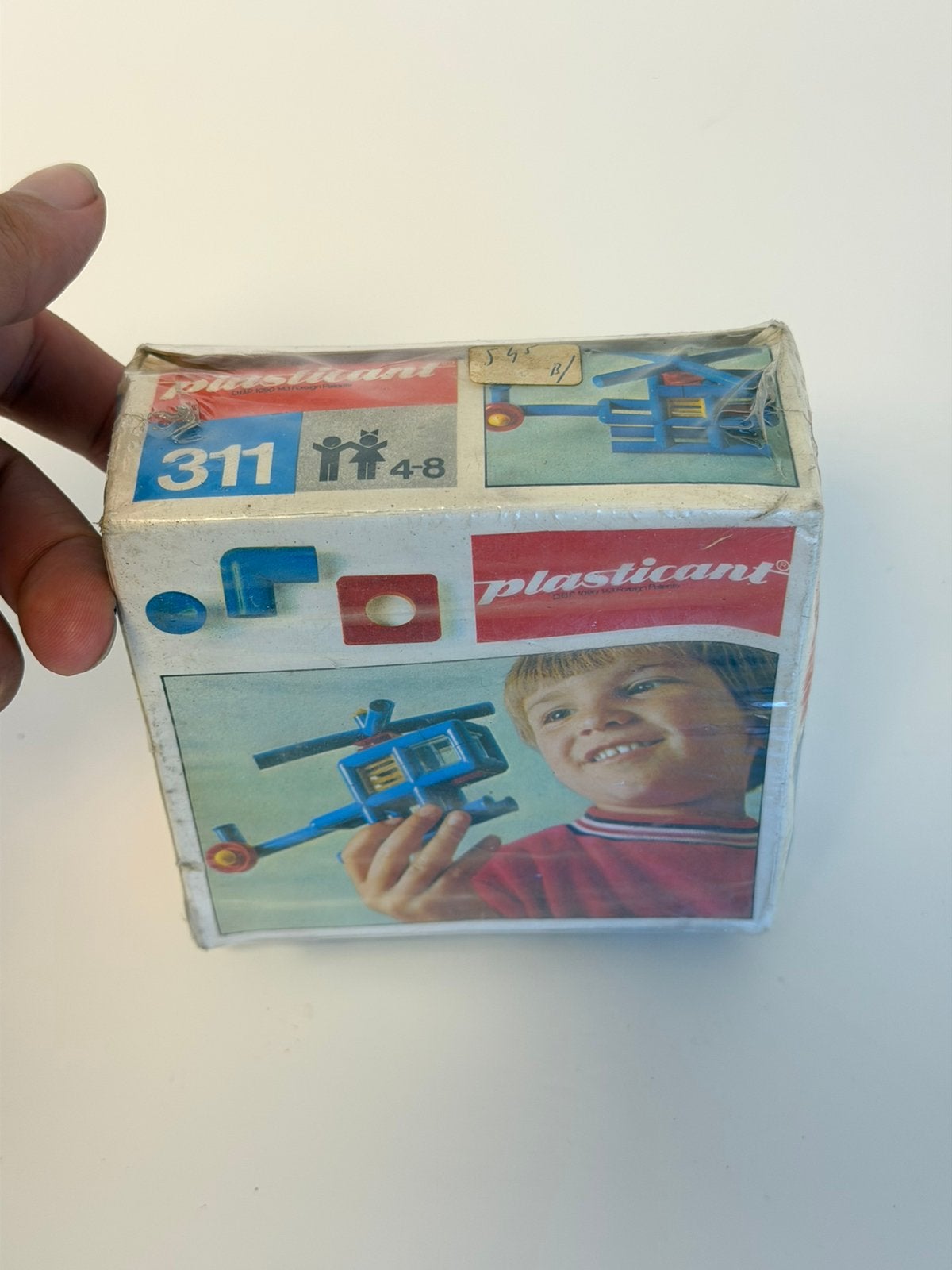 Vintage Plasticant 311 Helikopter bouwset 1972 Nieuw Sealed, Verzamelen, P, P, P, Nieuw