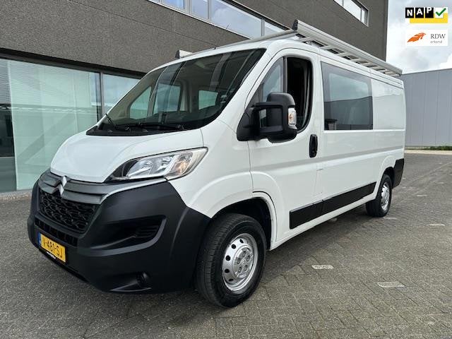 Citroen Jumper HDi L2H1 DC AIRCO EX BTW!BJ 9-2018 APK 10-202, Voorwielaandrijving, Gebruikt, Euro 6, 4 cilinders