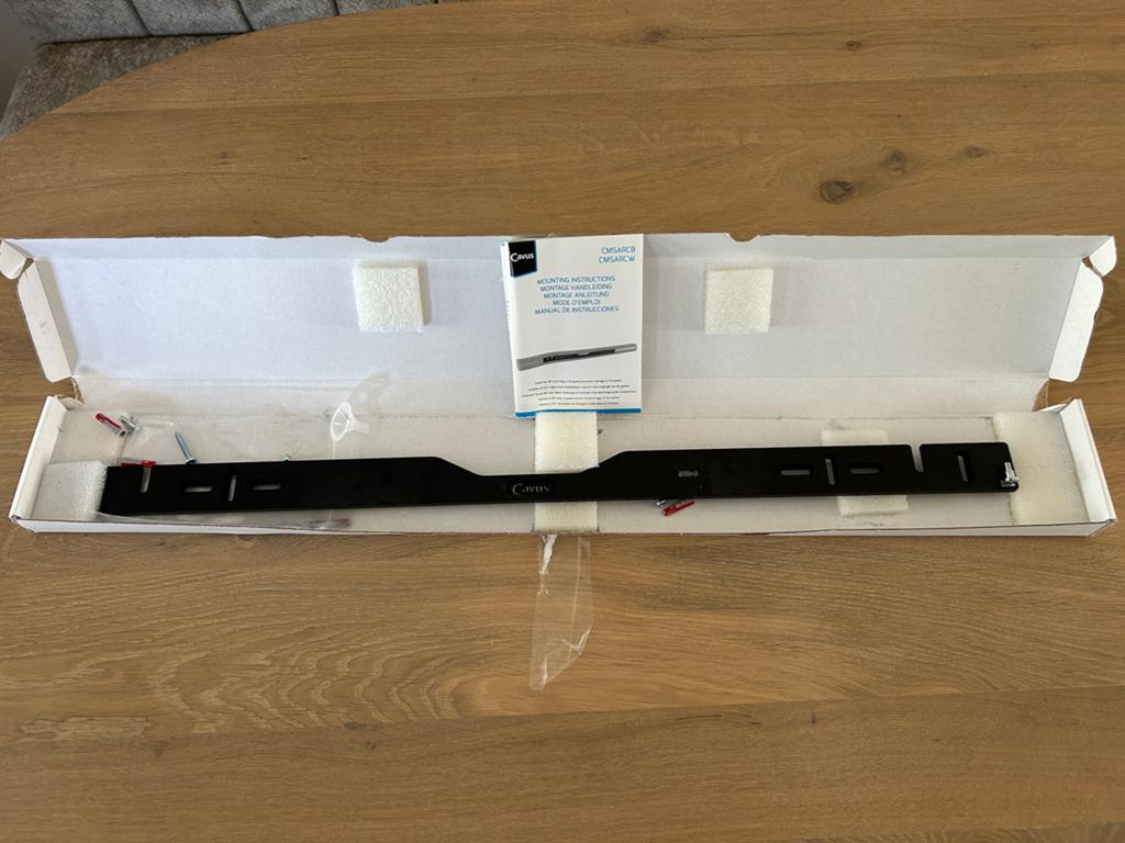 Cavus CM SARCB ULTRA Muurbeugel Zwart voor Sonos Arc