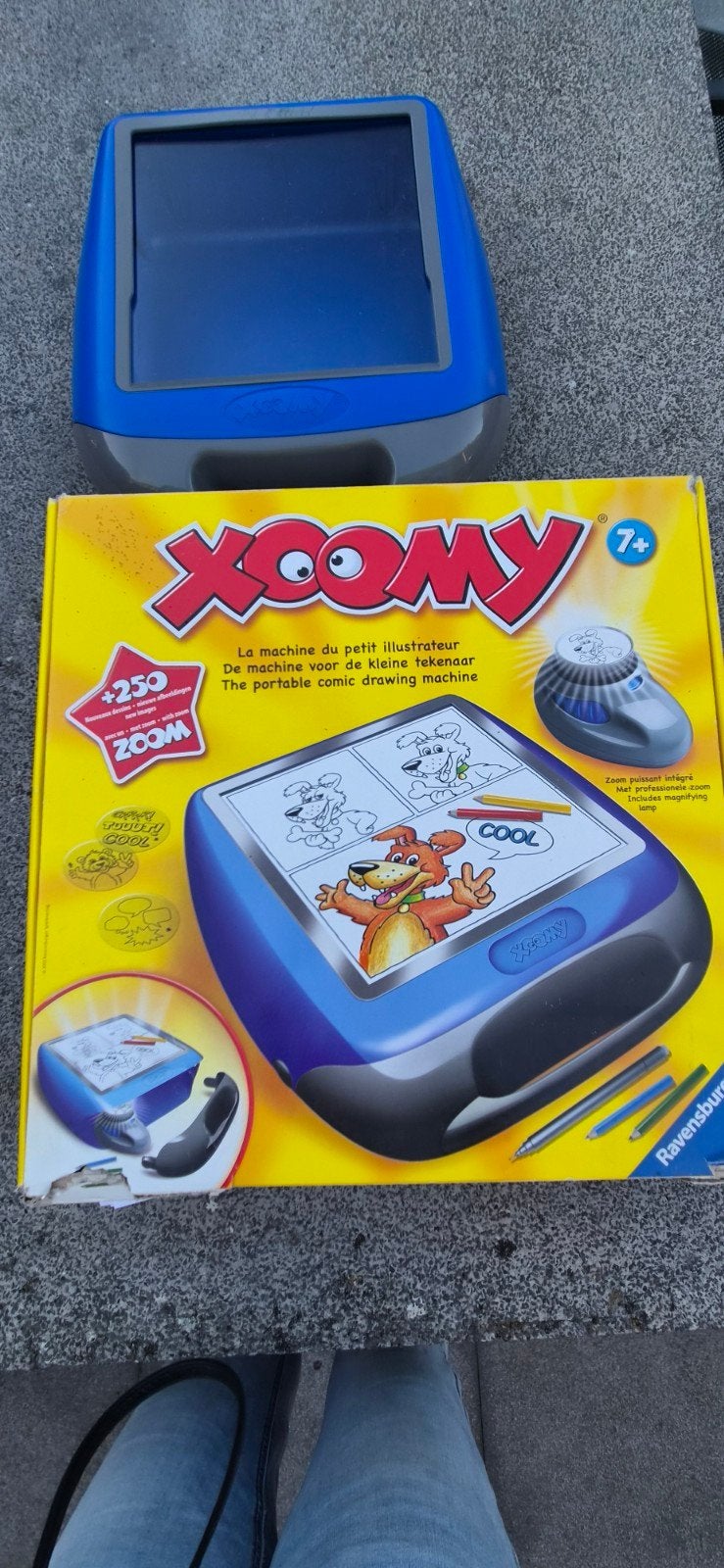 Xoomy Ravensburger Tekenmachine met Zoomfunctie, Ophalen of Verzenden, Gebruikt, Knutselen, Met licht