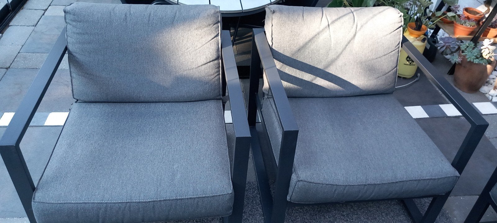 mooie loungeset, Ophalen, Bank, 5 zitplaatsen