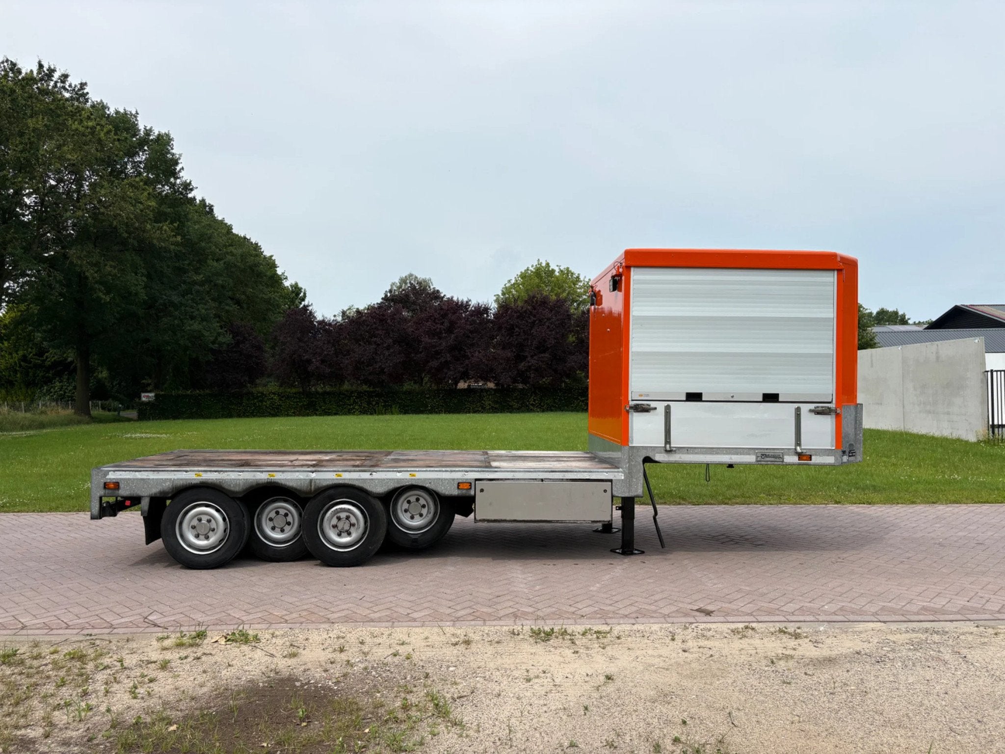 VELDHUIZEN Be oplegger 10 TON 4 ASSEN (2015 (bj 2015), Auto's, Overige brandstoffen, Origineel Nederlands, Bedrijf, Aanhangers en Opleggers