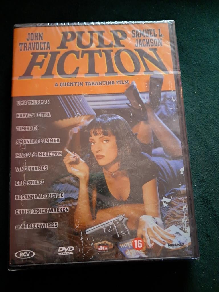 Pulp Fiction DVD nieuw in seal, Ophalen of Verzenden