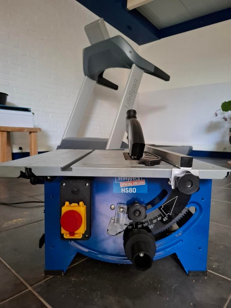 Scheppach HS80, Ophalen, 1200 watt of meer, Cirkelzaag, 70 mm of meer
