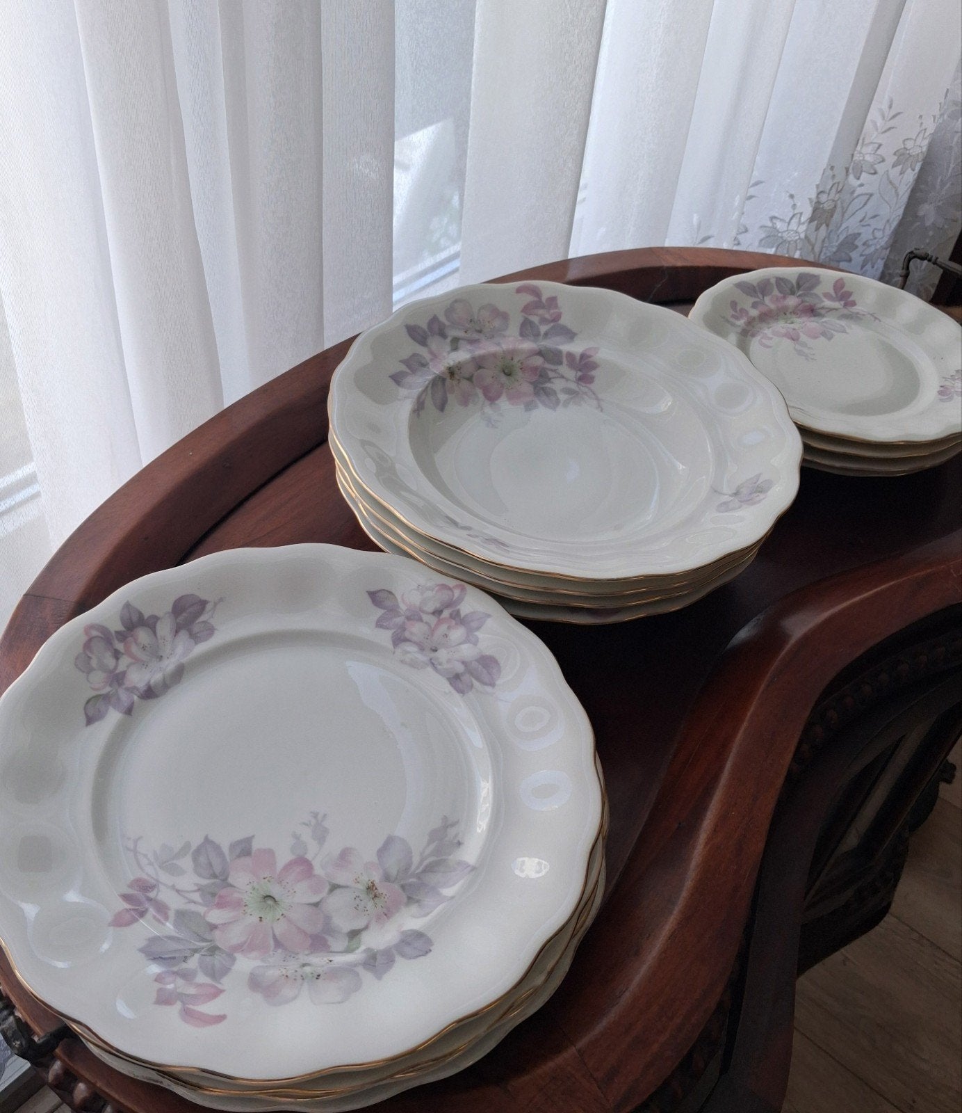 Prachtig Antiek Königszelt Silesia Servies (1922-1930) – 30, Ophalen of Verzenden