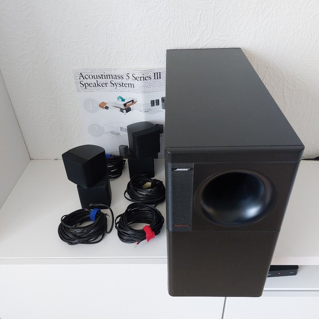Bose luidspreker set, Ophalen, Stereo speakers, Gebruikt, 120 tot 150 watt