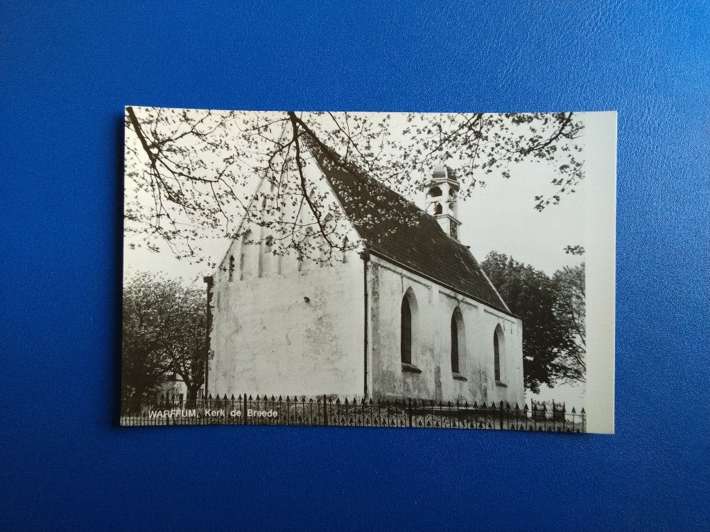 Warffum, Kerk de Breede. Klf, Verzenden, 1960 tot 1980, Ongelopen, Groningen