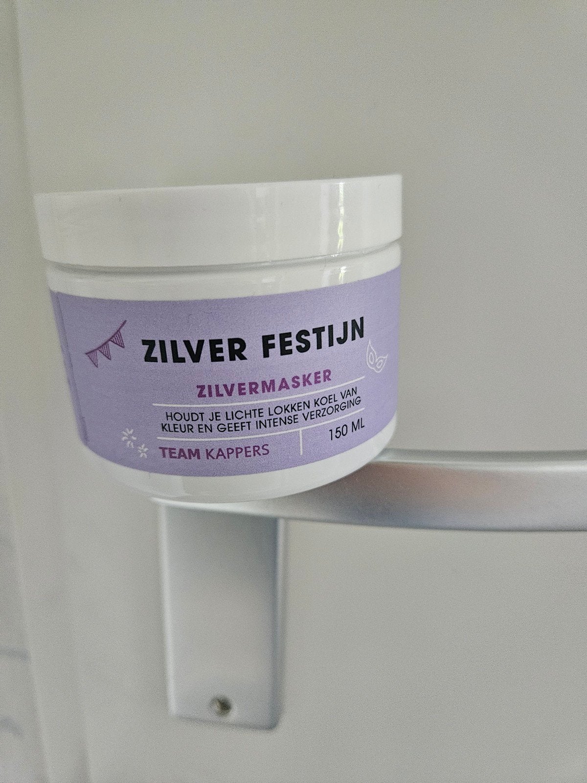 Nieuwe zilverfestijn zilvermasker haar, Ophalen of Verzenden, Nieuw, Gel, Wax, Haarlak of Mousse