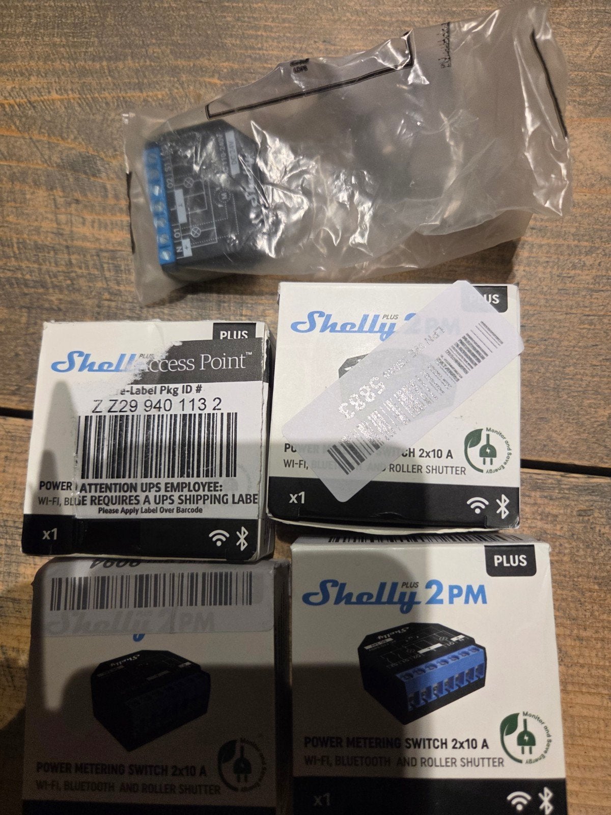 Shelly Plus 2PM - Slimme Schakelaar met Energiemeting, Ophalen of Verzenden, Nieuw, Overige merken, Schakelaar