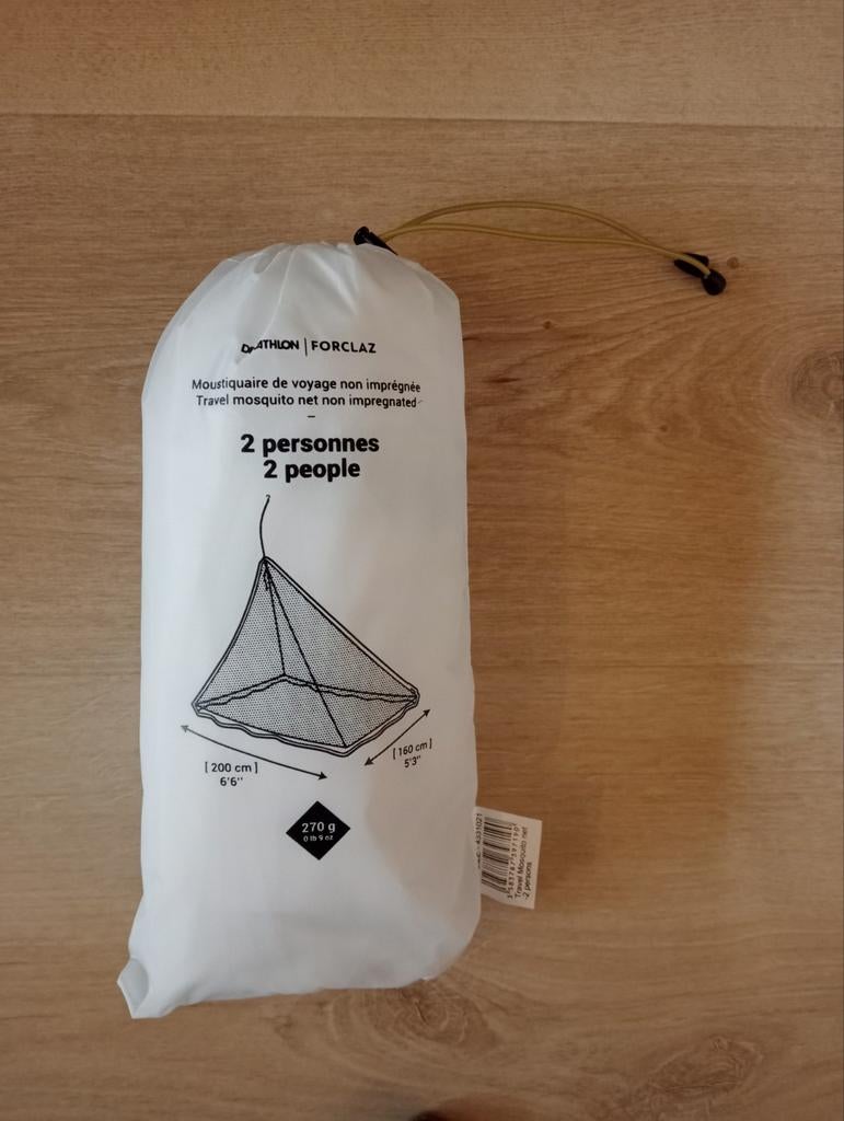 Decathlon Forclaz Muskietennet 2 Personen - Nieuw, Ophalen of Verzenden, Nieuw