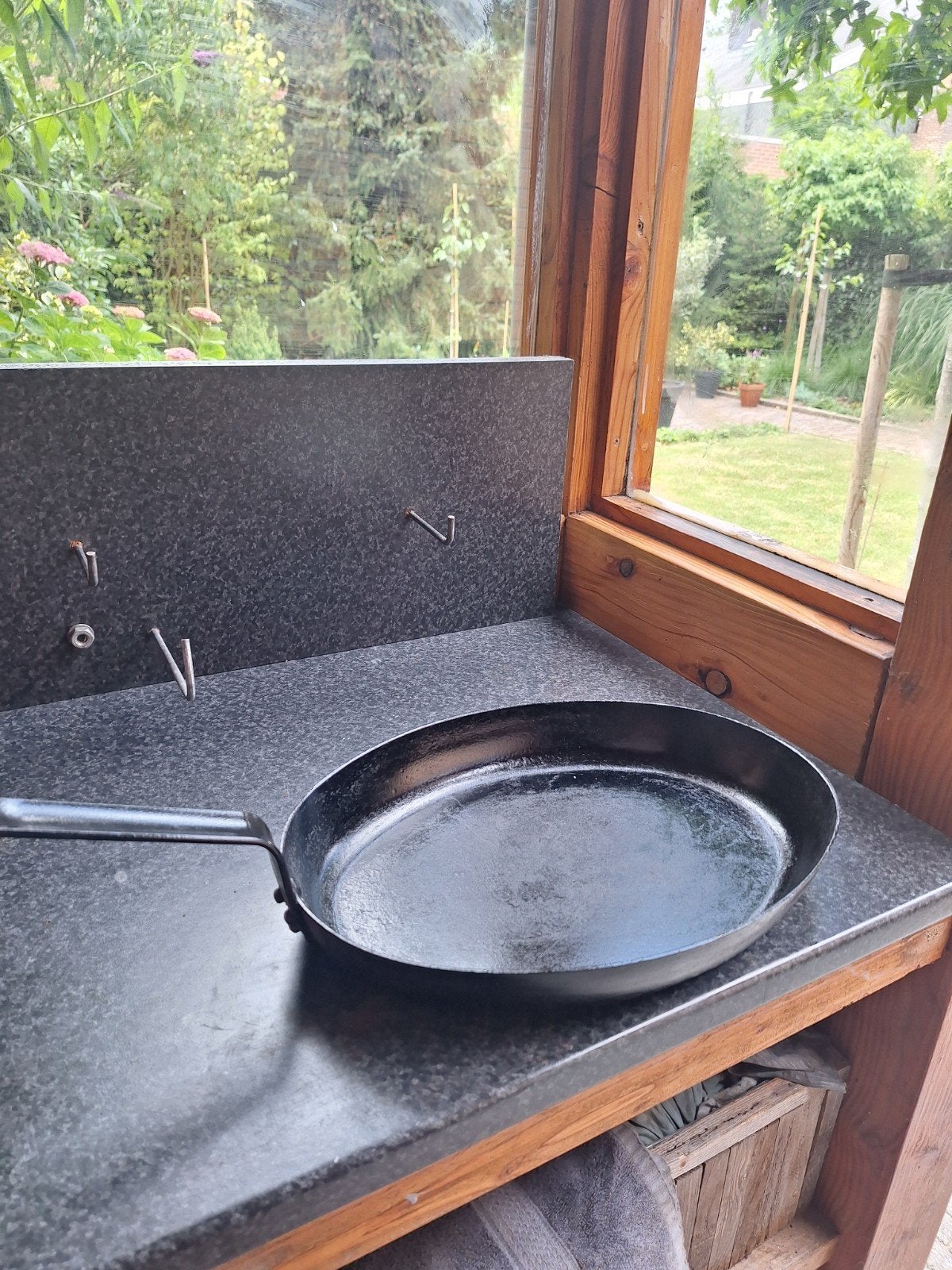 Ovale vispan de buyer, Ophalen, Rvs
