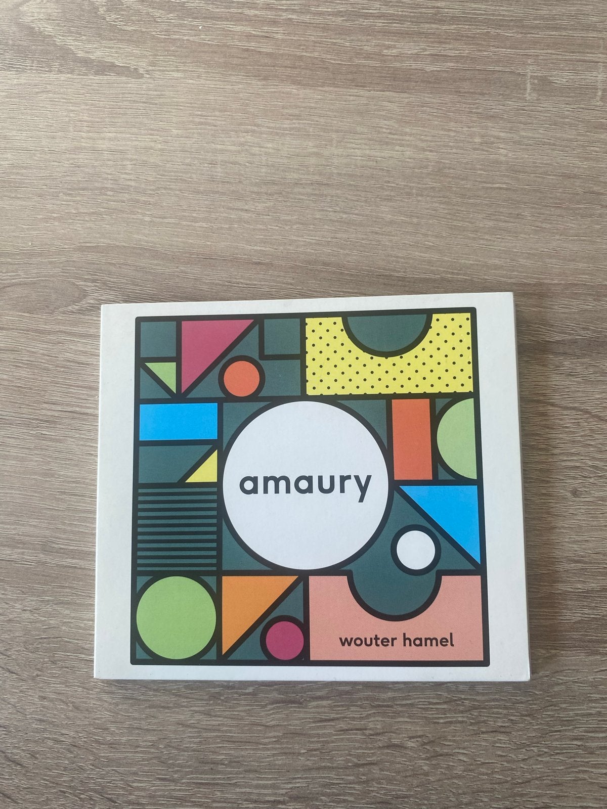 CD Wouter Hamel - Amaury, Ophalen of Verzenden, Zo goed als nieuw, Inclusief boekje, Singer-songwriter