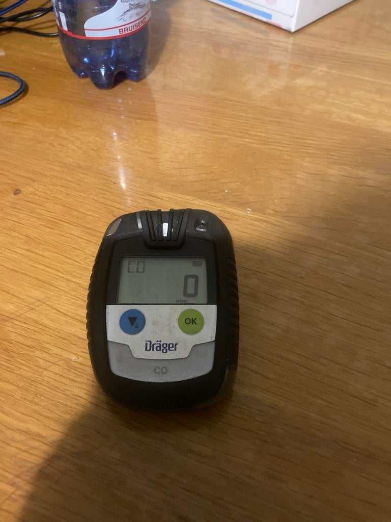 Dräger Pac 6500 CO Gasdetector Gekeurd tot jan 2027 Topper!, Doe-het-zelf en Verbouw, Ophalen of Verzenden, Zo goed als nieuw
