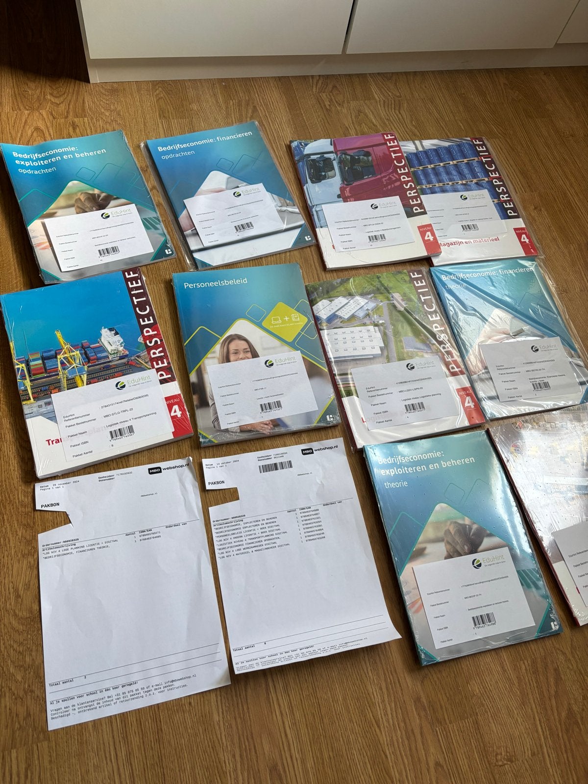 Boeken specialist transport logistiek - MBO niveau 4, Boeken, Ophalen, Nieuw, Overige niveaus, Overige vakken