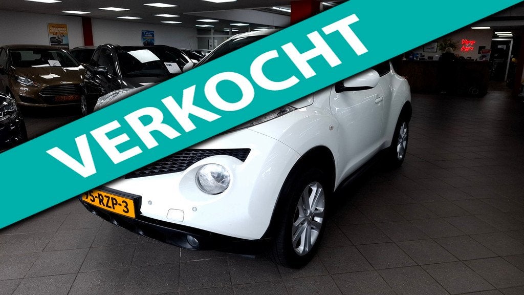 Nissan Juke 1.6 Tekna, Auto's, Nissan, Voorwielaandrijving, Euro 5, Zwart, 4 cilinders