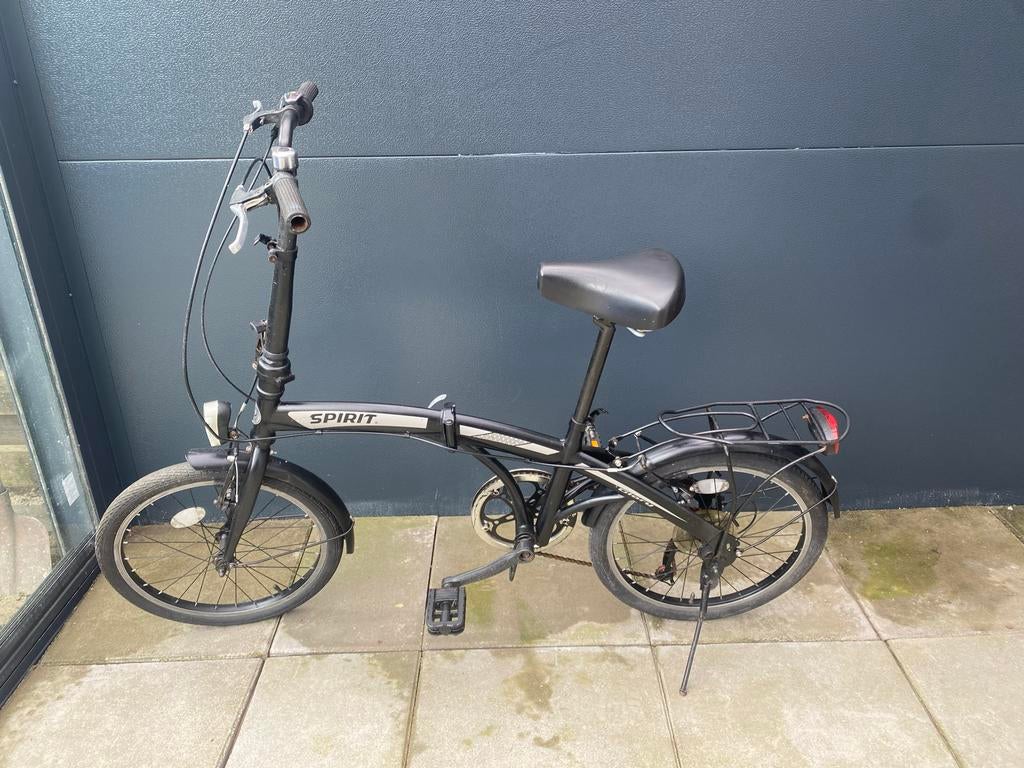 Spirit Vouwfiets - Compact en Handig, Fietsen en Brommers, Fietsen | Vouwfietsen, 20 inch of meer, Gebruikt, Velgrem, Versnellingen