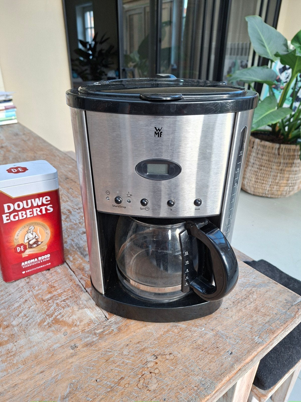 WMF stelio - Koffiezetapparaat met glazen kan, 10 kopjes of meer, Koffiemachine, Gemalen koffie, Ophalen of Verzenden