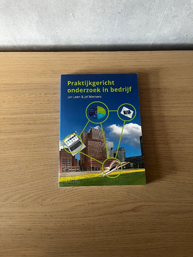 Praktijkgericht onderzoek in bedrijf, Boeken, Diverse auteurs, Zo goed als nieuw, Beta, HBO