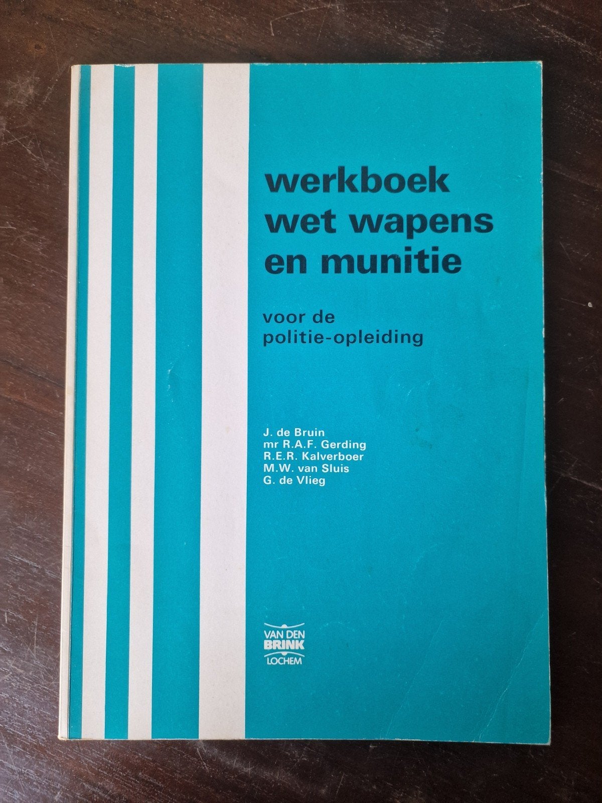 Werkboek Wet wapens en munitie politie-opleiding 1989, Boeken, Ophalen of Verzenden