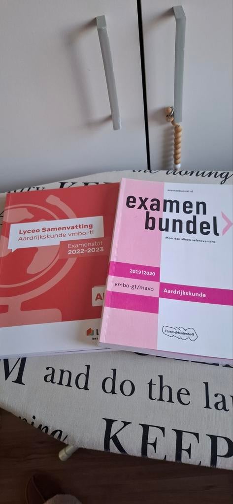 Aardrijkskunde examenbundel, Boeken, Ophalen, Zo goed als nieuw