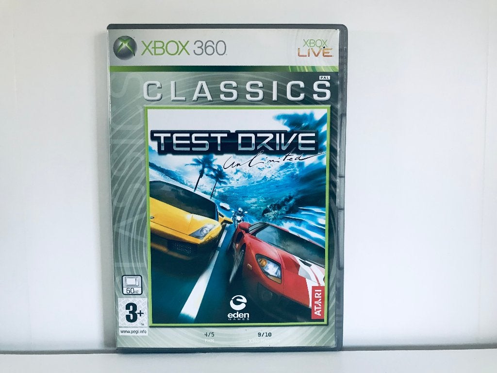 XBOX 360 - Test Drive Unlimited + Map, Spelcomputers en Games, Games | Xbox 360, 1 speler, Racen en Vliegen, Ophalen of Verzenden