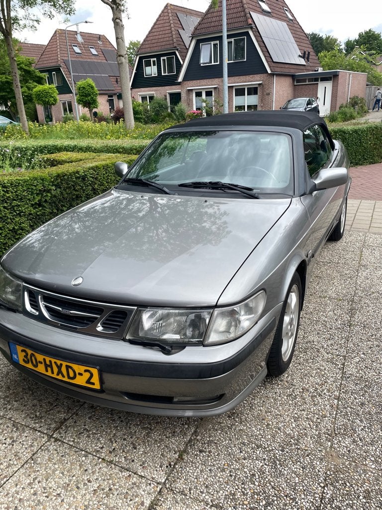 SAAB Cabrio 9.3 SE   2001, Auto's, Voorwielaandrijving, 4 cilinders, Cabriolet, 2240 kg
