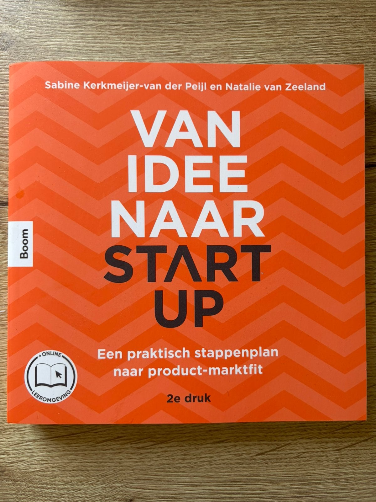 Van idee naar startup leerboek, Ophalen, Zo goed als nieuw
