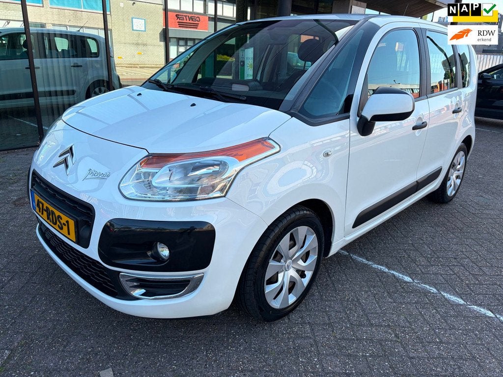 Citroen C3 Picasso 1.6 VTi Aura / Airco / Nwe APK / Trekhaak, Auto's, Citroën, Voorwielaandrijving, Euro 5, Gebruikt, 4 cilinders