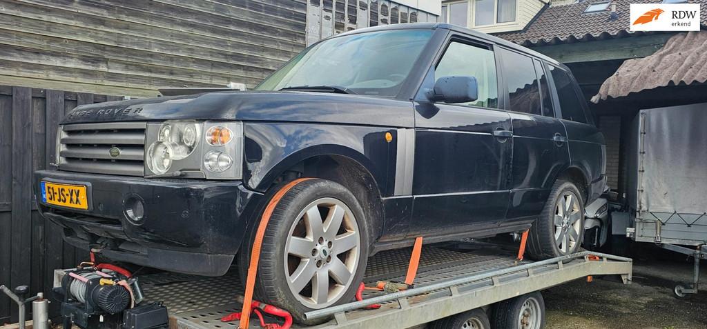 Land Rover Range Rover 4.4 V8 Vogue automaat defect handel o, Auto's, Land Rover, Automaat, 8 cilinders, Zwart, Bedrijf