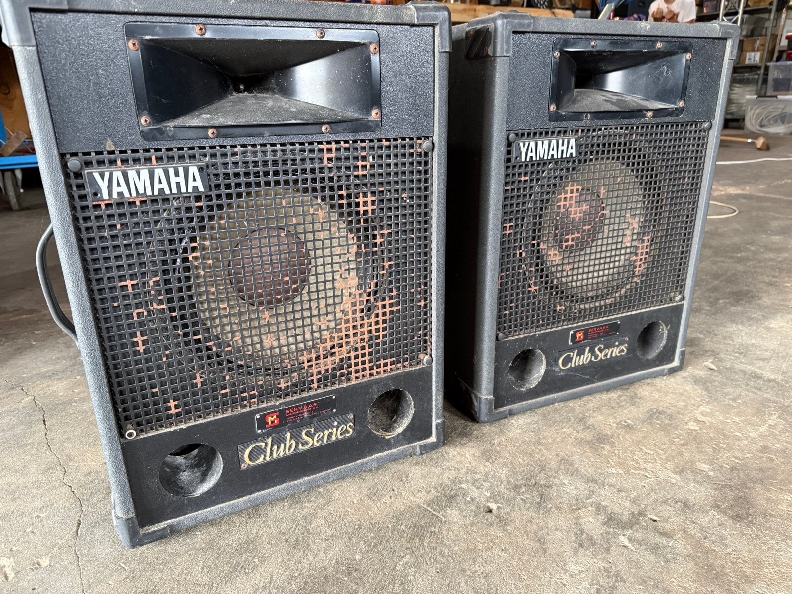 Yamaha Club Series S212ES PA-luidsprekers (set van 2), Ophalen, Zo goed als nieuw, 100 watt of meer
