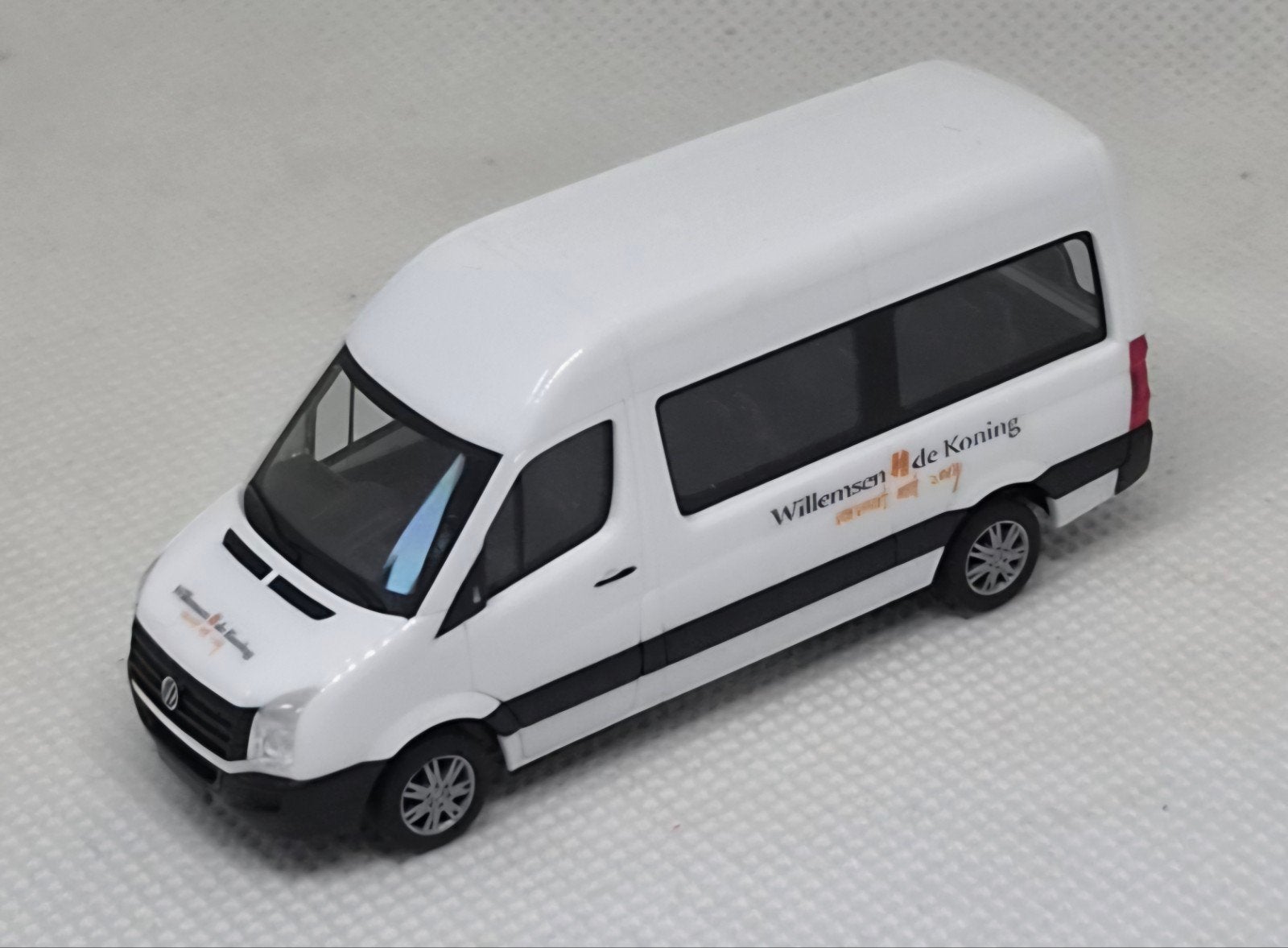 VW Crafter Willemsen de Koning Taxi Eigenbouw, Ophalen of Verzenden, Zo goed als nieuw, Auto, Herpa